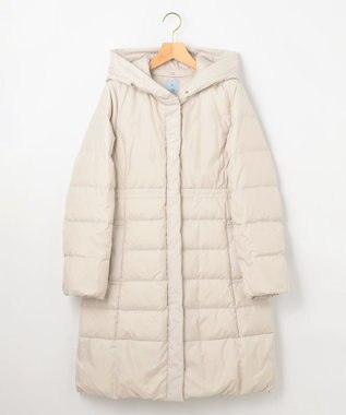 組曲 ライトタフタロング ダウン アイスグレー系