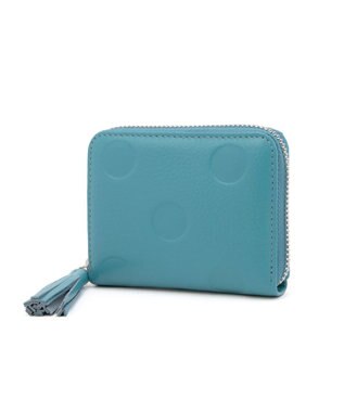 UNBILLION ペルケ perche / ドット型押し・ジャバラカードウォレット