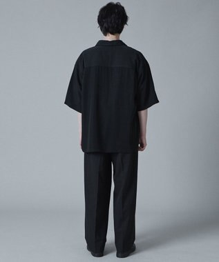 WEGO トロミBIGシャツ（S） ブラック