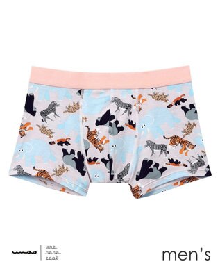 une nana cool MADE WITH 京都市動物園 メンズボクサーパンツ PI