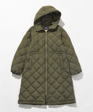 UNFILO 【VERY ベストダウン大賞 コスパ賞】TAION×UNFILO Aラインコート カーキ