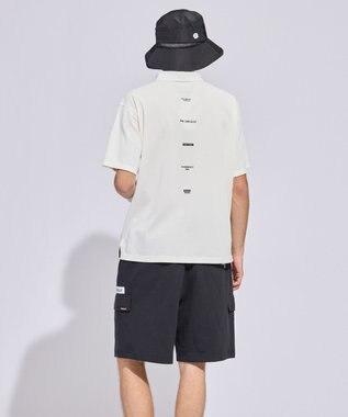 PW CIRCULUS 【MEN】ミニワッフル鹿の子ポロ ゴルフ ホワイト系