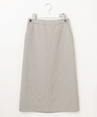 J.PRESS LADIES L Shineシャンブレーツイル スカート グレー系