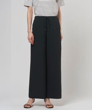 J.PRESS LADIES L 【セットアップ対応】Light ジョーゼット ワイド イージーパンツ