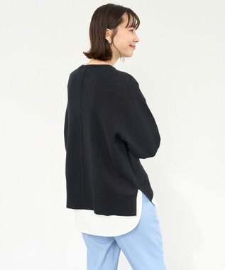 UNFILO コットンスムース レイヤードインナー オフ