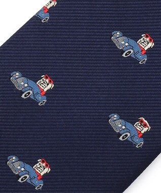 J.PRESS MEN 【JOKE TIE COLLECTION】ハンサムダンドライブ ネクタイ ネイビー系7