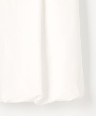 #Newans 【撥水】ソフトボリュームバルーンスカート ホワイト