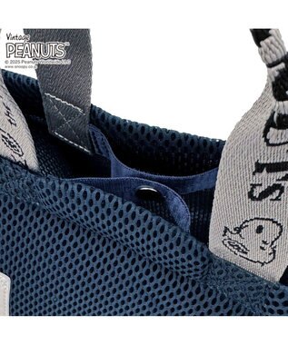 ROOTOTE 8433【スヌーピー】IP.デリ.ウエッファ.ピーナッツ-0K 01：ネイビー