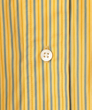 J.PRESS MEN 【J.PRESS ORIGINALS】SOKTAS Meander Garment Dye B.D. Shirt / Baggy-Fit イエロー系1