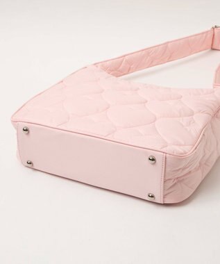 WEGO 【痛バ＆推し活グッズ】ときめきキルティング痛ショルダーS ライトピンク