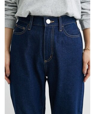 Green Parks ロールアップストレートデニムパンツ One Wash