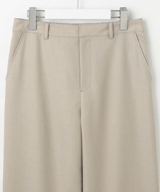 J.PRESS LADIES L 【セットアップ対応・洗える・UV加工・吸水速乾】OXIJEWELストレッチ ストレート パンツ ベージュ系