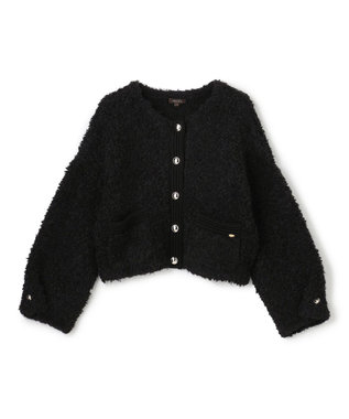 TOCCA LOP EARED POODLE ニットアウター ブラック系