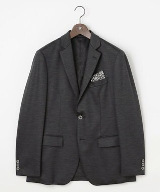 JOSEPH ABBOUD 【尾州産素材/ウールジャージー】T/W モクロディ ジャケット グレー系