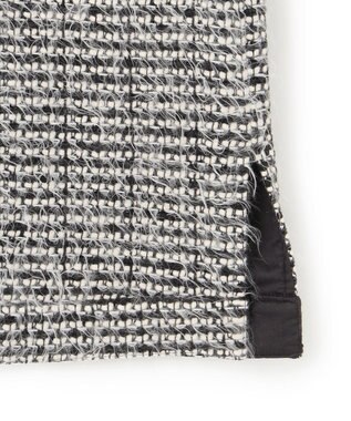 ICB フェザーツイード ベスト オフホワイト×ブラック系