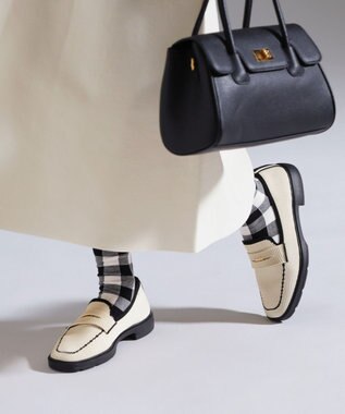 steppi 【VERY掲載 / 撥水 / 洗える】コインローファー エクリュ