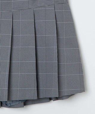 WEGO 【SCHOOLITEM】プリーツスカパン グレーチェック1