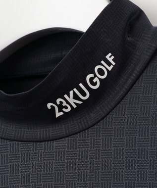 23区GOLF 【MEN】【吸水速乾・UV】３０ｄエンボスプリント インナーカットソー ネイビー系5