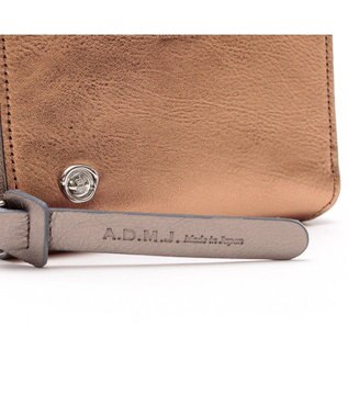 A.D.M.J. エリーゼ/バイカラースモールウォレット ブロンズ