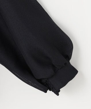 ANY L メッシュブルゾン ブラック