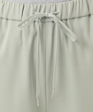 J.PRESS LADIES 【洗える】T／Rアルデンテツイル パンツ スモーキーグリーン系