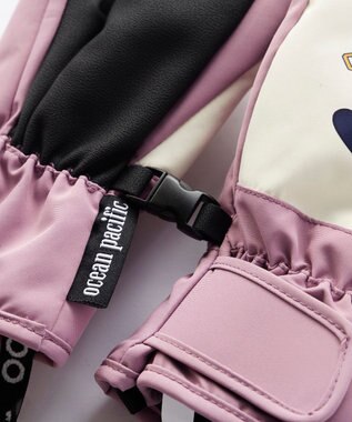 OP／FILA 【ocean pacific】 スノーグローブ スマホタッチ可能 ピンク