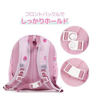 Mother garden マザーガーデン 野いちご 子供用 リュックサック 【Sサイズ】　《レトロストロベリー柄》 レトロストロベリー柄