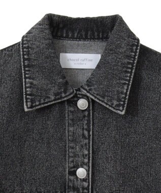 Green Parks ＢＩＧシルエットＧジャン Black