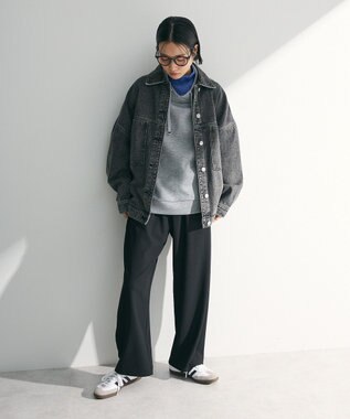 Green Parks ＢＩＧシルエットＧジャン Black