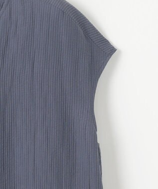 23区 L 【SLOW/一部店舗限定】ナチュラルピケワッシャー ワンピース ダルブルー系