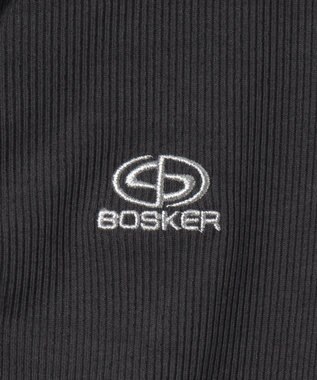 WEGO 刺繍スキッパードロストT スミクロ