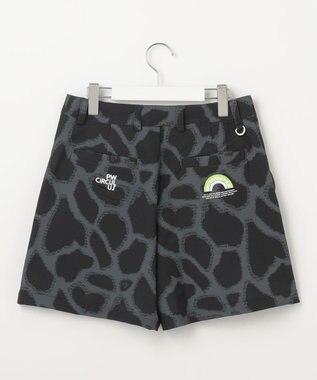 PW CIRCULUS 【WOMEN】ジラフ柄キュロット ゴルフウェア レディース ブラック系5