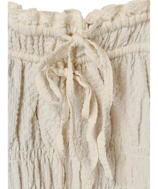 earth music&ecology ２ｗａｙシャーリングキャミワンピース Ivory