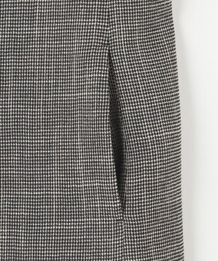 自由区 【洗える】ライトカラミミドル丈 ジレ モノトーン