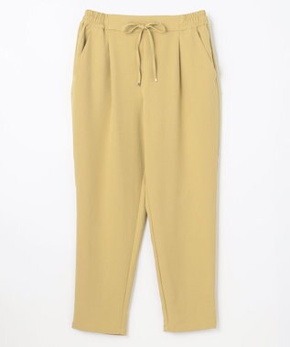 ANY 【接触冷感・UVケア】イージーケア美脚 パンツ イエロー