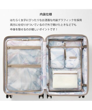ACE BAGS & LUGGAGE W&.Day/Night ピーロ スーツケース 52L 05422 ダブルアンドデイナイト モーヴグレー