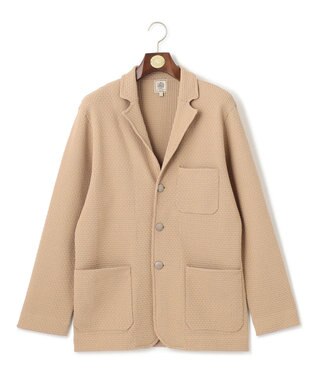 J.PRESS MEN 【High twist links】ニットブレザー ベージュ系