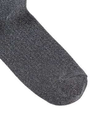 23区 ラメ クルーソックス グレー系