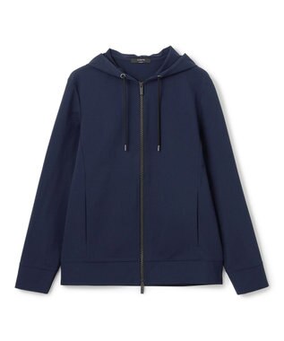 JOSEPH HOMME 新素材【水滴除去性/洗える/ストレッチ】 デューエイトタックジャージー   ジップアップパーカー ネイビー系