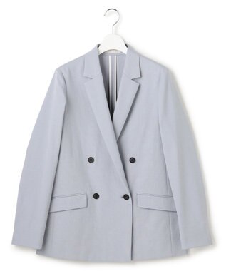 ICB 【先行予約】LooseWeave ダブルブレストジャケット ライトデニム