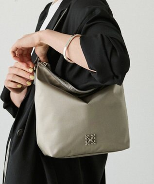 russet クラウズナイロン2WAYミニショルダーバッグ(CE-1683) Gray