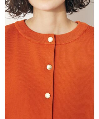 CRAFT STANDARD BOUTIQUE 超軽量メッシュ切替2wayカーディガン Orange