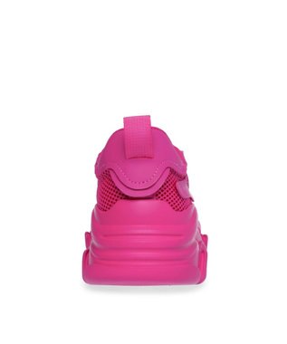 STEVE MADDEN POSSESSION ボリュームソールスニーカー フューシャ