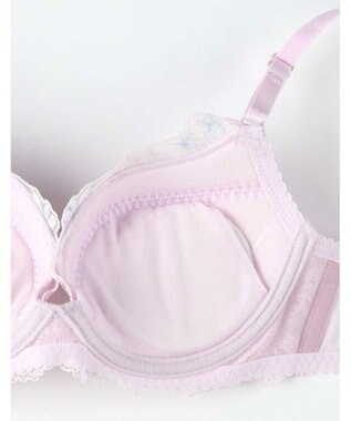 une nana cool Accent flower バックスタイルまでかわいい 3/4カップブラジャー PI