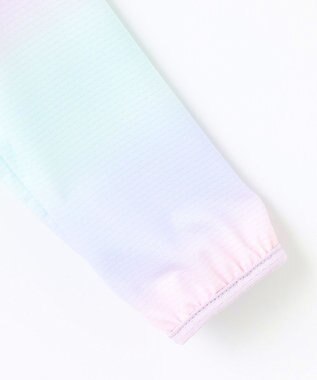 ANY KIDS サラサラ UVカット パーカー レインボー