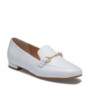 REGAL FOOT COMMUNITY 【リーガルレディース】F70Q ビットモカシューズ フラットシューズ ホワイト