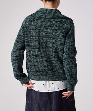 Paul Smith ビッグカラー カーディガン ティール