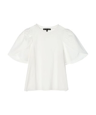 Green Parks ・ＳＵＧＡＲ　ＳＰＯＯＮ　チューリップスリーブＴＥＥ Off White