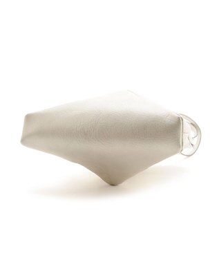 MioFIRANO CO-01 truss_hand bag ハンドバッグ 本革　MIOF. ミオフ SILVER