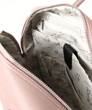 style code 【MERCURYDUO/マーキュリーデュオ】メタルアイレット　2WAY ラージリュック　推し活大容量バッグ スモーキーピンク